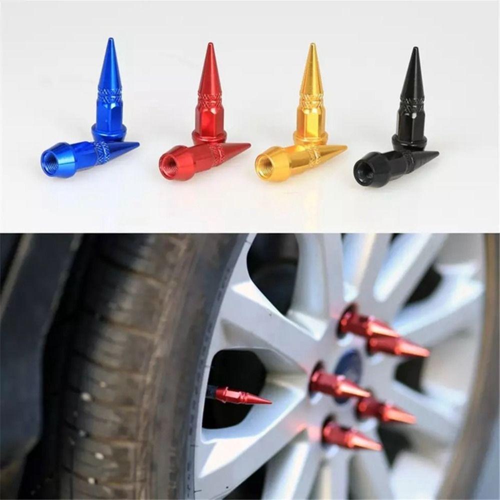 Car Wheel Tire Wheel Rims Stem Air Valve Caps Spike Valve Cap Tyre Valve Cover Tire Valve Stem Caps