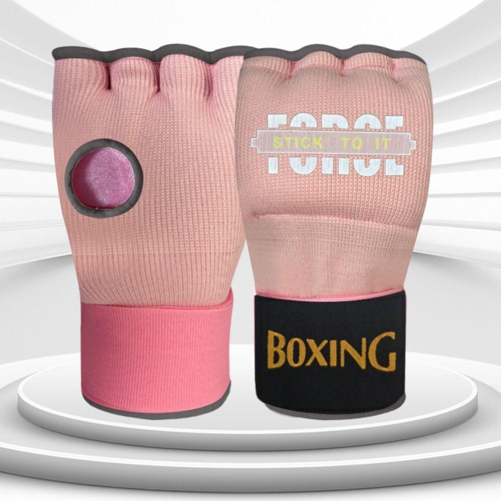 Thickened Muay Thai Gloves Punching Mitts Half-Finger Boxing Gloves Fighting Training