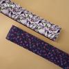 Floral Bird & Branch Print Electric Guitar Strap, PU Leather - Crape Myrtle Flower Design