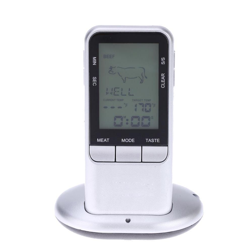 Цифровой ЖК-пульт дистанционного беспроводного барбекю, мяса, еды, приготовления пищи, термометр, кухонное использование