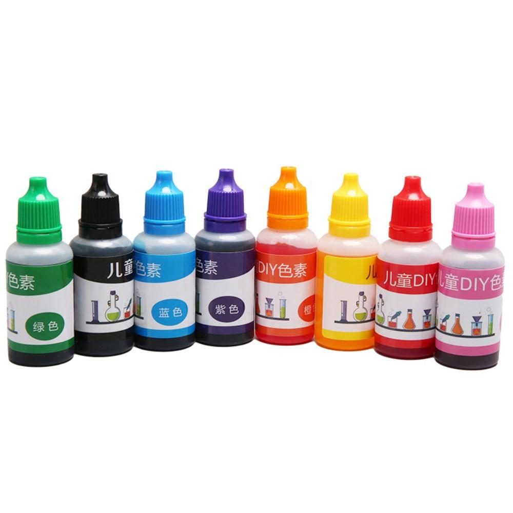Interactive Experimental Dyeing Pigment Water Oil Plasticine Handmade Crafts Pigment Children