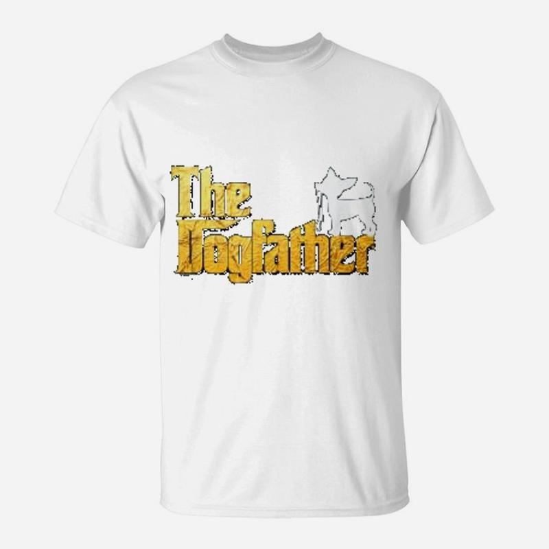 Chihuahua The Dogfather, dad birthday gifts T-Shirt anime shirt graphic shirts fashion shirts plain black t shirts men