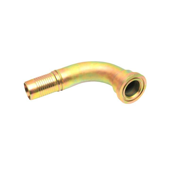KUNGFLEX 90° Фланец SAE Нержавеющая сталь Обжимной фитинг 6000 PSI - Модель 87692-08-08