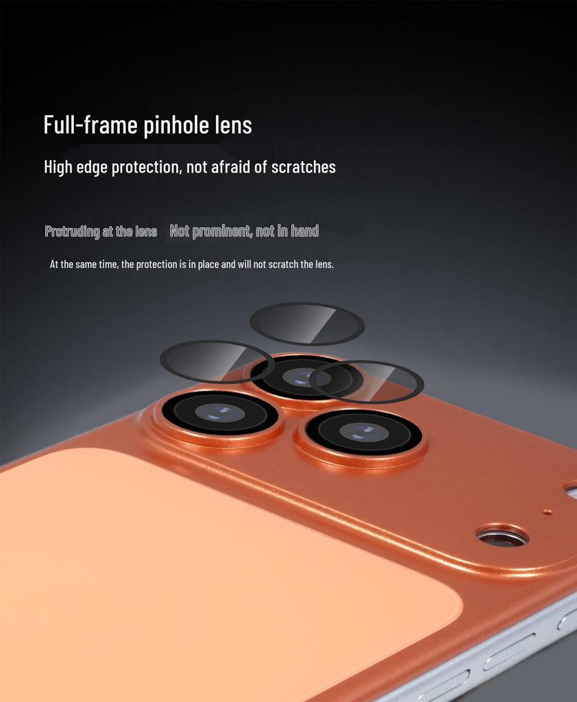 Задняя панель iPhone 17 Pro Max: Прочное магнитное AG-стекло, матовая отделка - Также подходит для Apple 16 Pro