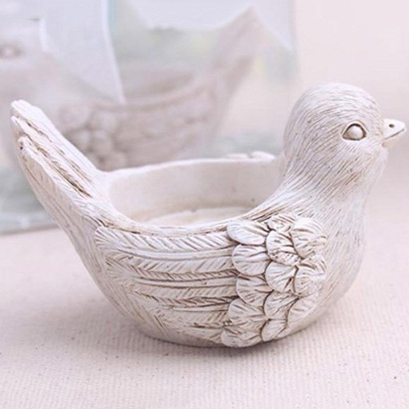 Silicone Candle Holder Moulds Bird Shaped Candle Cup Molds Candle Stand Moulds Perfect Gift for DIY Crafts Enthusiasts
