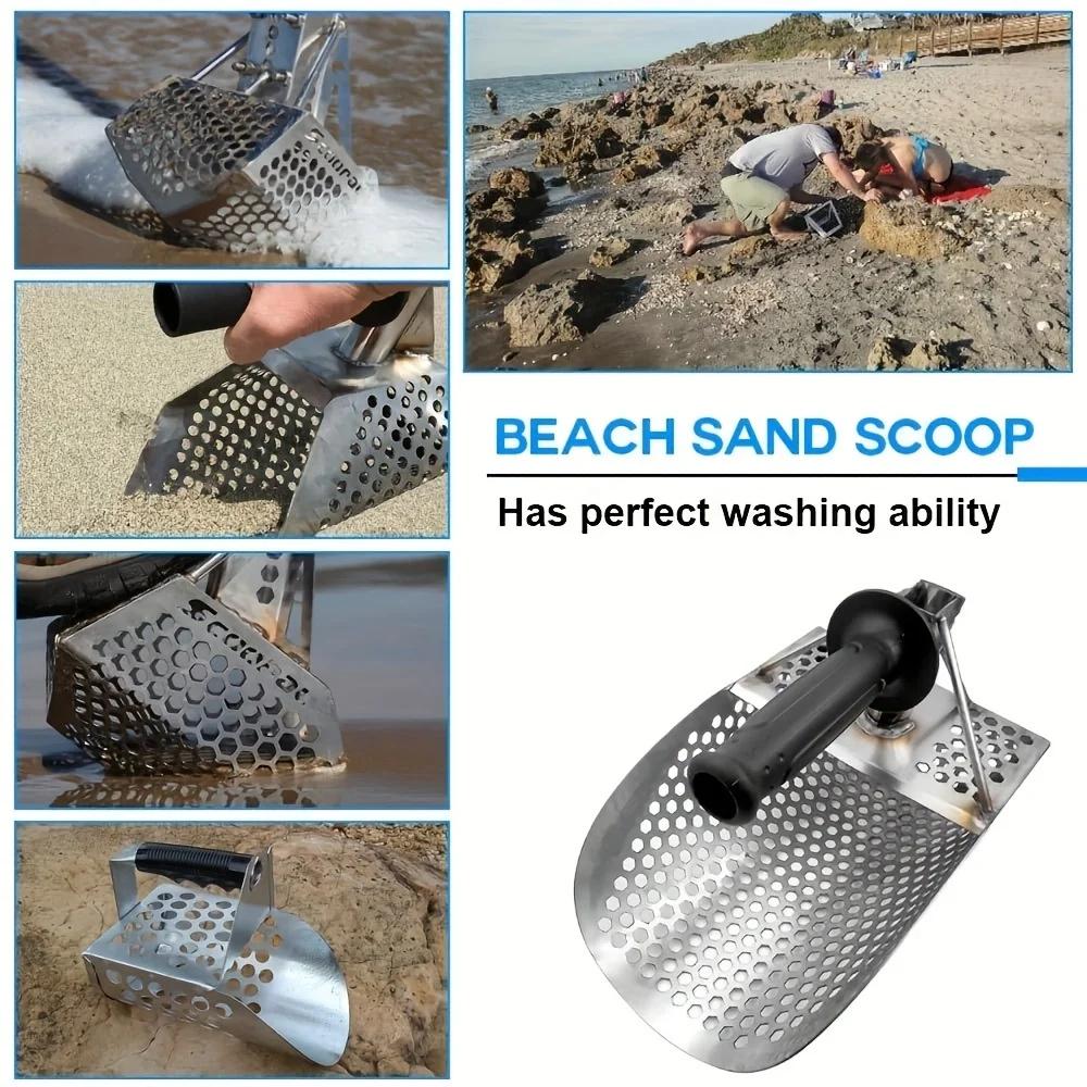 Sand Scoop For Metal Detecting Heavy Duty Metal Detector Beach Finds Scoop Equipment Utensils Supplies Sand Scoop Garden Gadgets