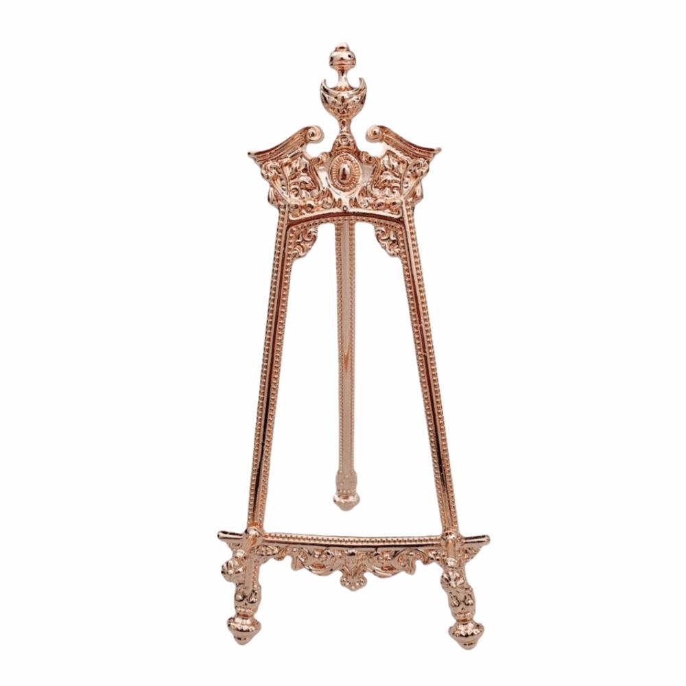 Creative Frame Bracket Gold Display Storage Rack Retro Style Plate Display Stand Bedroom Decor