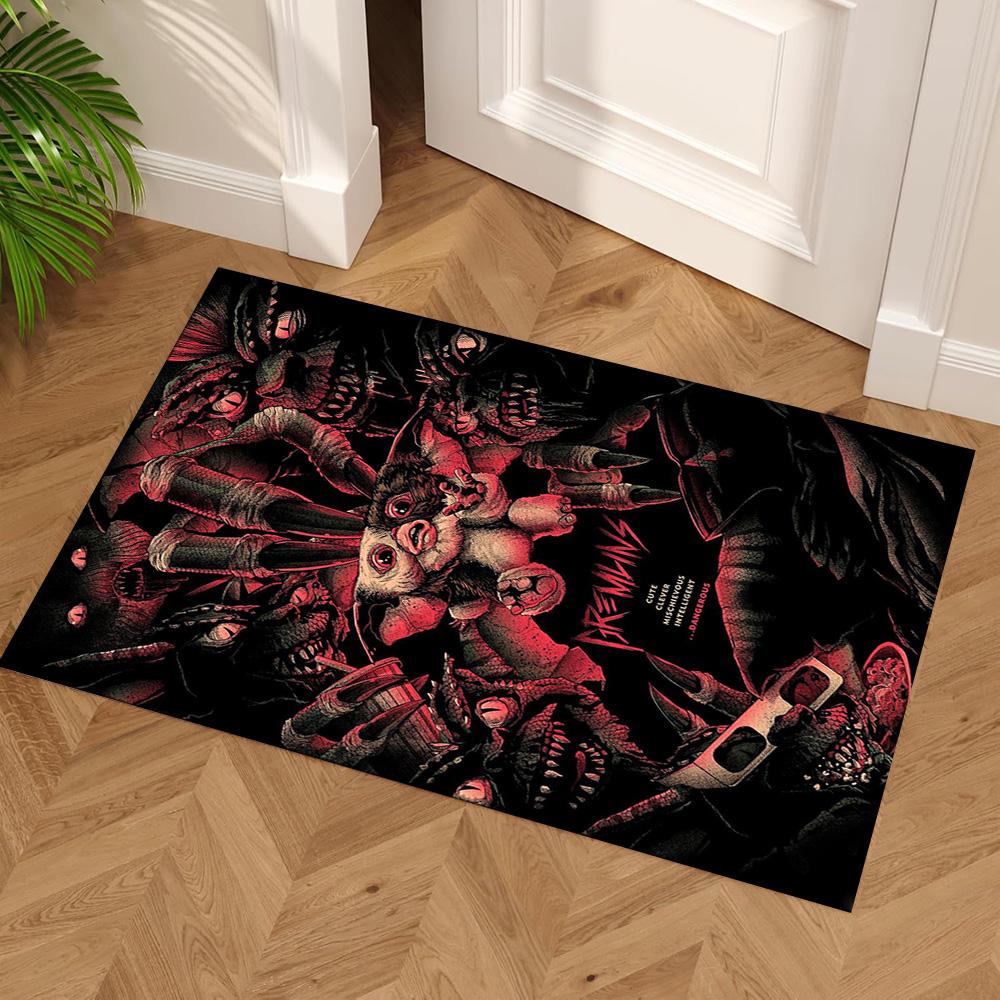 Gremlins Carpet Suitable for Kitchen Study room Dining Room Playrooms Antislip Carpet Decorate Offices Luxury Gift for Birthday, Christmas, Wedding