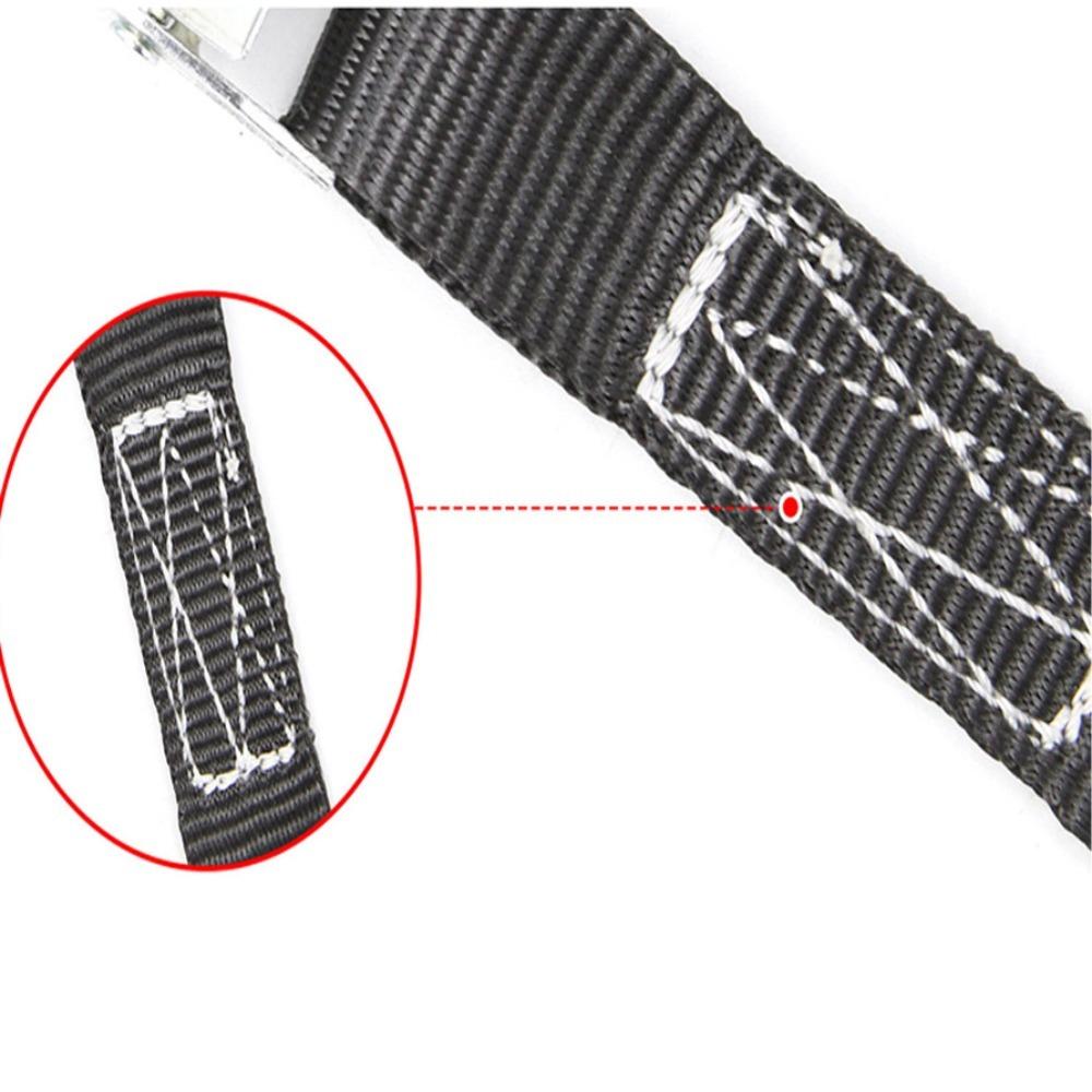 Binding Tie-Down Belt with Metal Buckle Tow Rope Strong Ratchet Lashing Straps  RV Motorcycle Bike