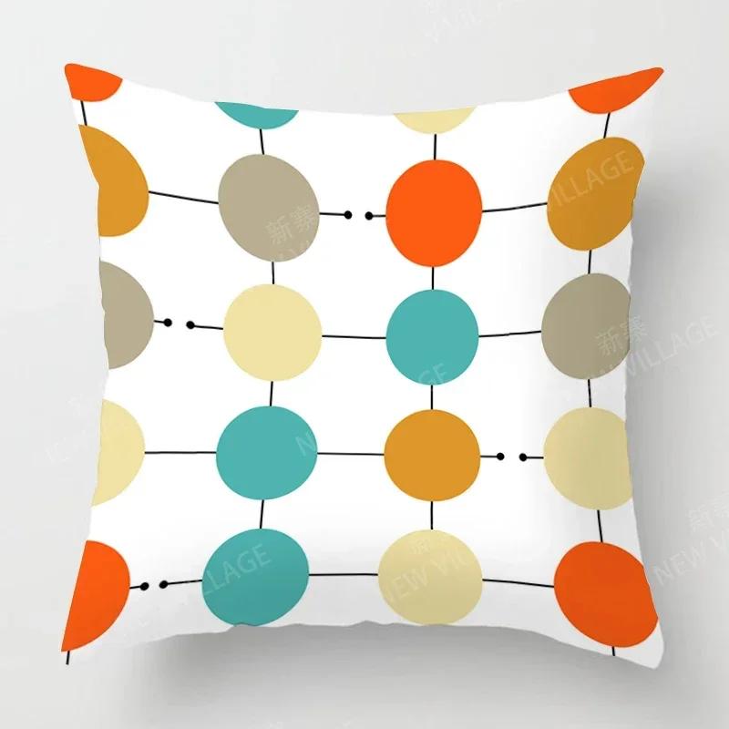 Скандинавская осенняя домашняя декорация Наволочка для диванной подушки Современная Современная Мода L