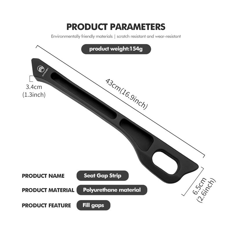 Universal Car Seat Gap Plug Crevice Blocker Elastic Filler For Citroen Jumper Celysee Cactus Picasso Aircross Saxo Grand