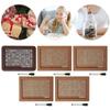 Wooden Piggy Bank Money Saving Box Detachable Rustic Coin Bank Money Storage Box Change Holder Case for Children and Adults