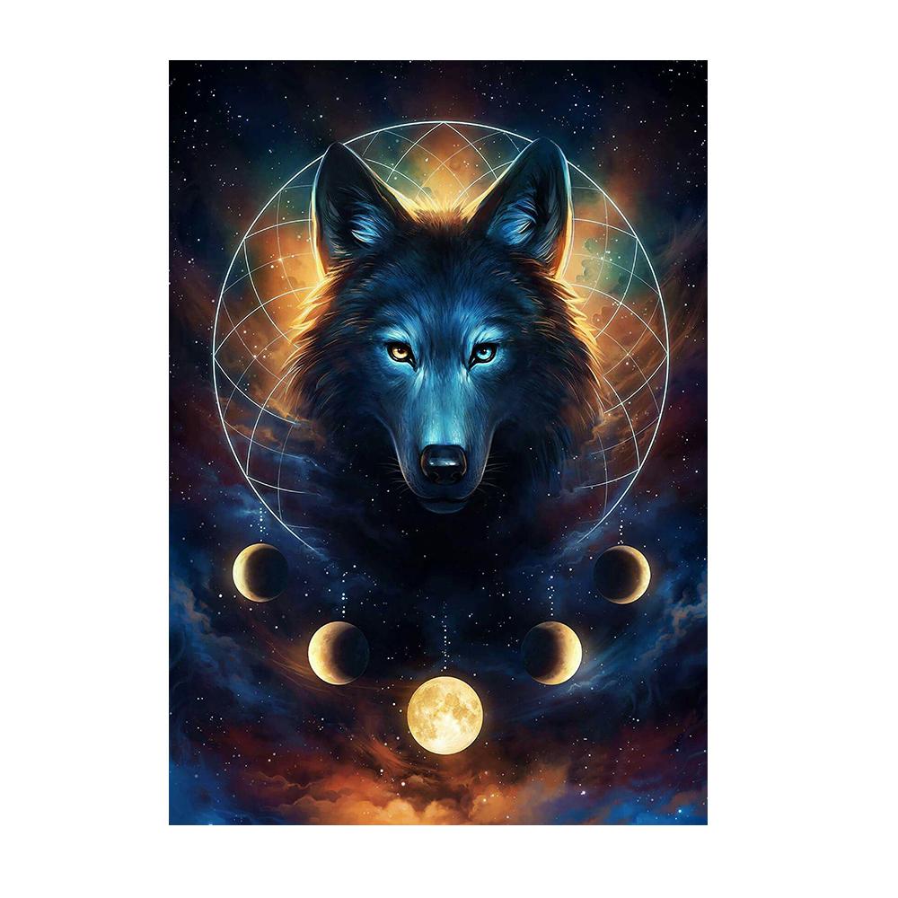 Набор для алмазной живописи Panta Store, набор для вышивки 5D, набор для вышивки крестом из драгоценных камней, мозаика с животными, 3D круглый бриллиант