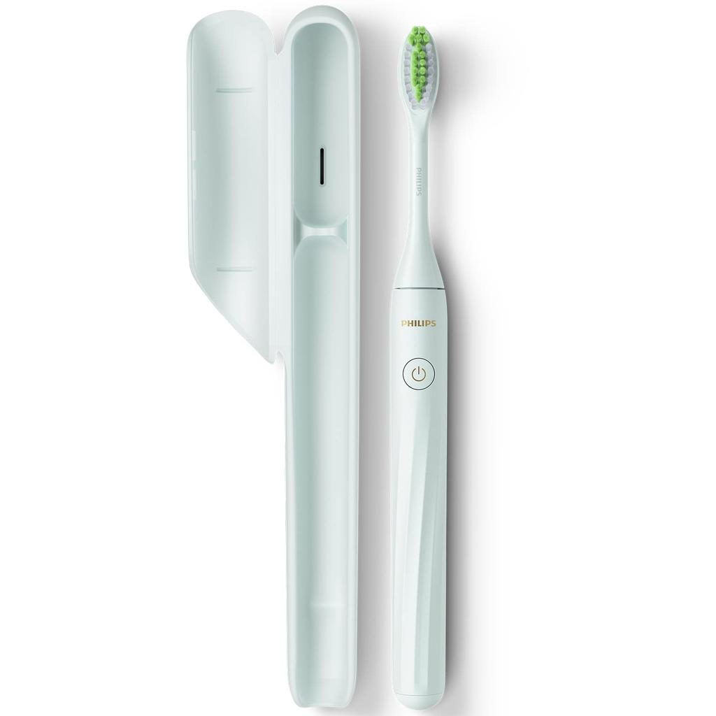 Philips Electric Toothbrush Sonicare Philips One Compact Travel Mint (with Case) HY1100/03