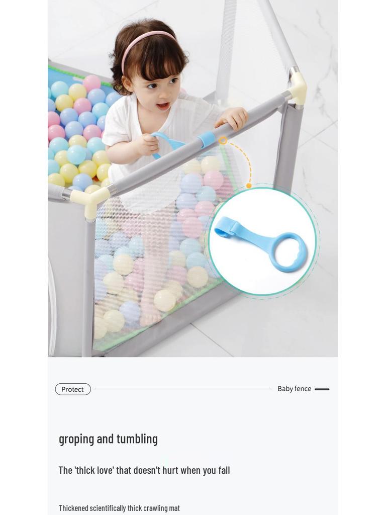 Манеж для малышей и защитный барьер для игр в помещении