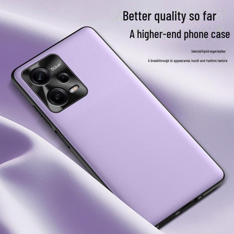 Защитный чехол из жидкой кожи для Redmi Note 12 Pro от падения — одна часть доступна для отправки