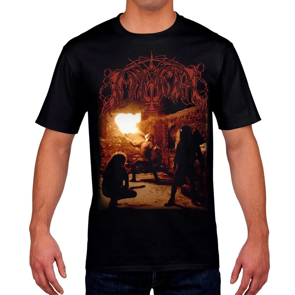 Rock Band Punk Rock Band Printed Short-sleeved Retro Y2K T-shirt Casual Loose Streetwear Unisex Sporty Round-neck Top