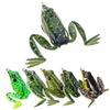 Frogs Crankbait Lures 5cm Topwater Frogs Lures Artificial Fishing Lures with Hook Swimbait for Trout Soft Frogs Baits