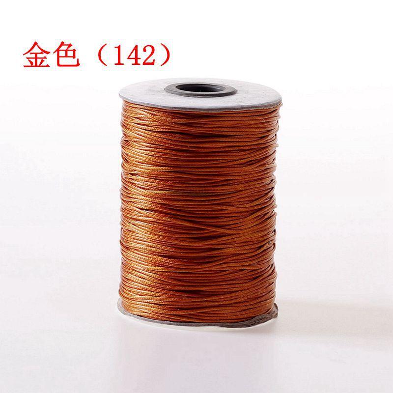 Материал для ожерелья и браслета, ювелирные аксессуары, разноцветная вощеная веревка, 200 ярдов в рулоне вощеной нити, плетеная проволочная веревка своими руками