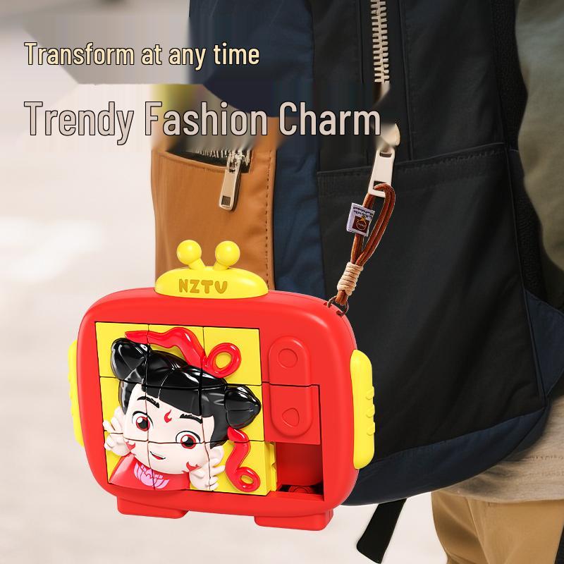 Пазл Нежа 3D Хуажун Дао: Детская развивающая игрушка для логического и пространственного мышления - Официально лицензированная