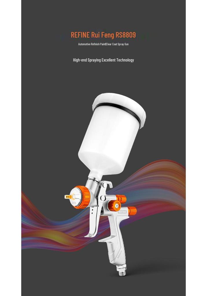 Ruifeng RS8809 (1.3mm) High Atomization Pneumatic Automotive Primer Spray Gun