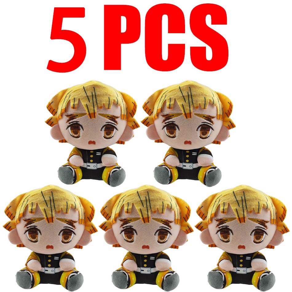 Плюшевые игрушки Клинок, рассекающий демонов Аниме Камадо Танджиро Хашибира Иноске Томиока Гию Ренгоку Кёджуро Кочо Шинобу Агацума Дзэницу