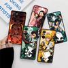 Чехол для Xiaomi Redmi Note 11 10 9 8 Pro 12 10C 9S 10S 11S 9A 9T 9C 10A 7 K40 8T силиконовый чехол для телефона Demon Slayer аниме Fundas