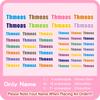 Custom Cartoon Iron On Name Sticker Heat Transfer Label Print On T-Shirt Hoodies Patches For Clothing Thermal Stickers Applique
