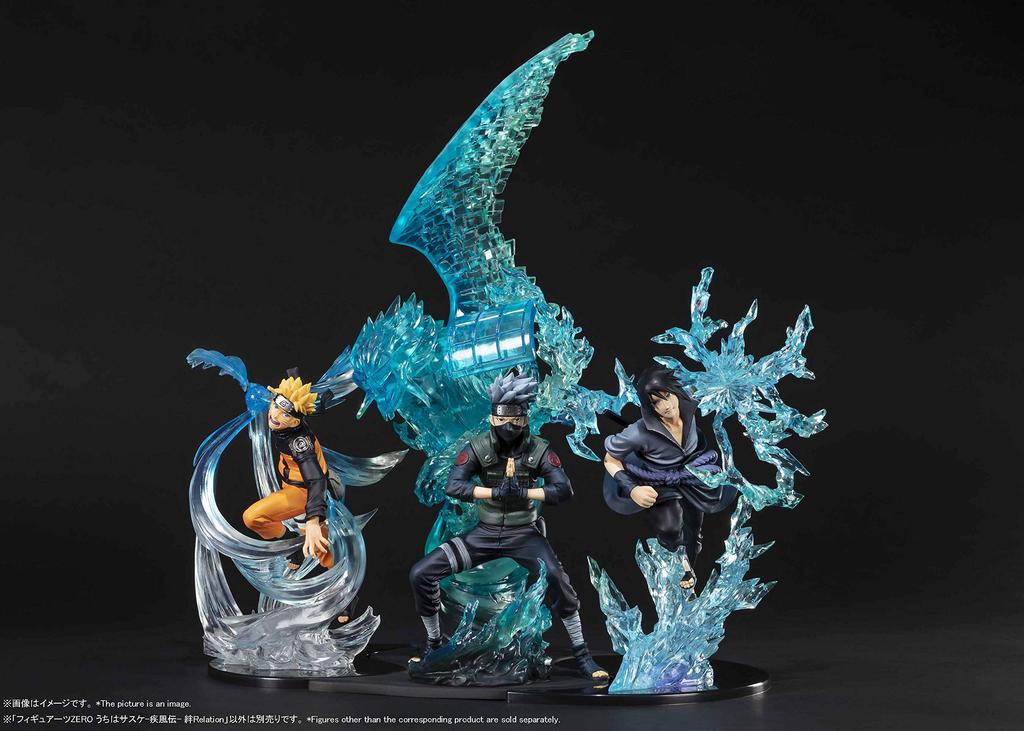 TAMASHII NATIONS Figuarts ZERO NARUTO Uchiha Sasuke Shippuden Kizuna Relation 215 мм окрашенная готовая фигурка приблизительно. ПВХ и АБС