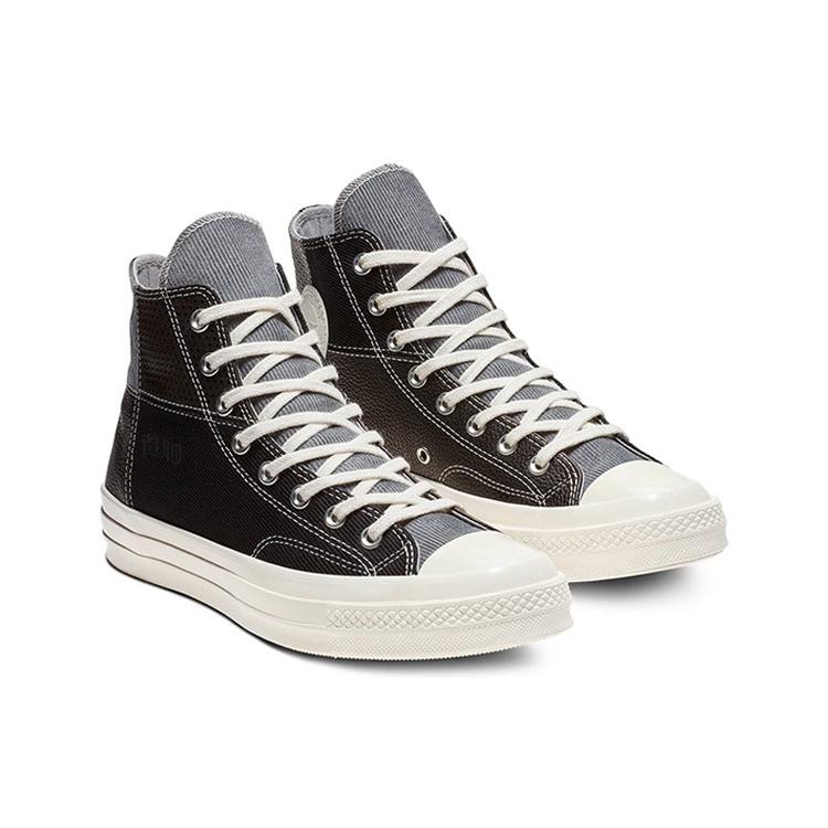 Chuck 70 Converse Mixed Material Hi Black Egret 163220C