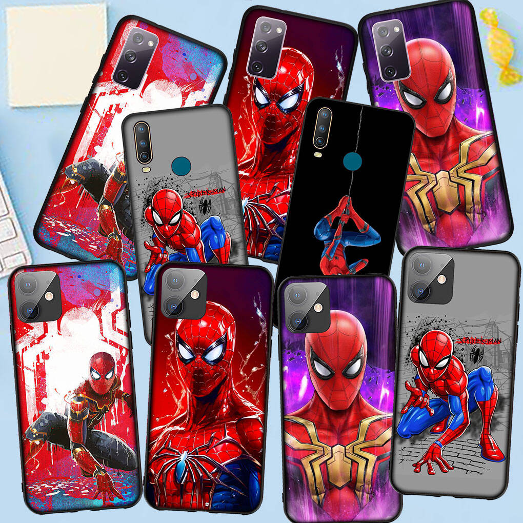 Phone Case for iPhone 17 16 15 Xiaomi Poco F8 F7 X7 X6 M8 C85 C75 C71 Redmi Note 14 13 12 11 Pro Max A3 14C 13C 15C Comics Spiderman Spider Man Cover