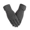 Graceful Winter Warm Thicken Plus Velvet Driving Mittens Skiing Gloves Touch Screen Gloves