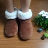Winter Warm Shoes Skid Soft Bottom Indoor Home Shoes Warm Plush Indoor Boots for Men Women Floors Shoes