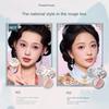 Flower Knows Румяна Коллекция 'Облачный Воротник Бабочки Коробка с Румянами Duo Blush Для Темной Кожи Персиковый Макияж Для Щечек Матовое Покрытие