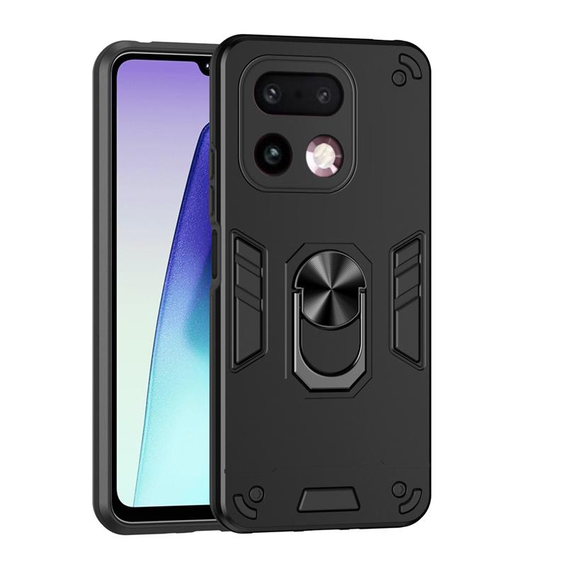 Чехол Военного Класса для Realme 16 Pro Pro+ Plus 5G Защитная Крышка Ударопрочный Держатель-Кольцо Чехлы Coque