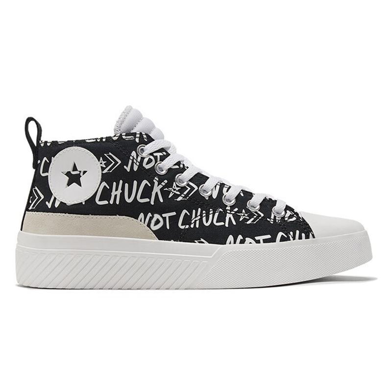 Converse Не Чак Удобные парусиновые полуботинки Унисекс Черно-белые