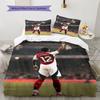 Timber Pattern Bedding Home Decoration Birthday Gift ( 1 duvet cover + 2 pillowcase, without core),fan merchandise.