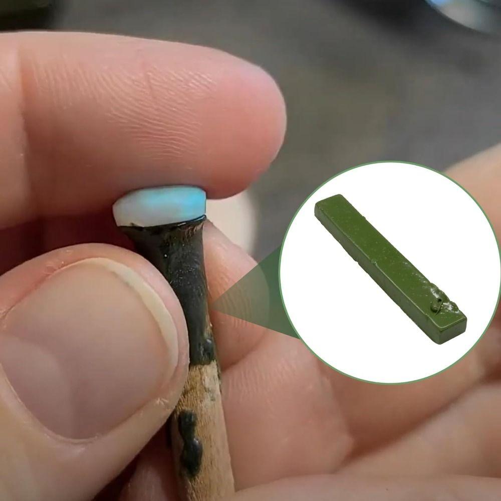 Воск зеленый DOP Wax Fit Green Dop Wax Lapidary DOP Wax For Lapidary Cabachon Forming Cutting