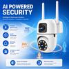 AIOOK Наружная беспроводная камера HD 4MP Устройство Водонепроницаемое Автоматическое отслеживание Humanoid WiFi PTZ Camara Vigilancia Wifi