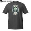 Creepy Wedding Tee – Cute Ghostly Bride with Big Eyes and Flower Veil