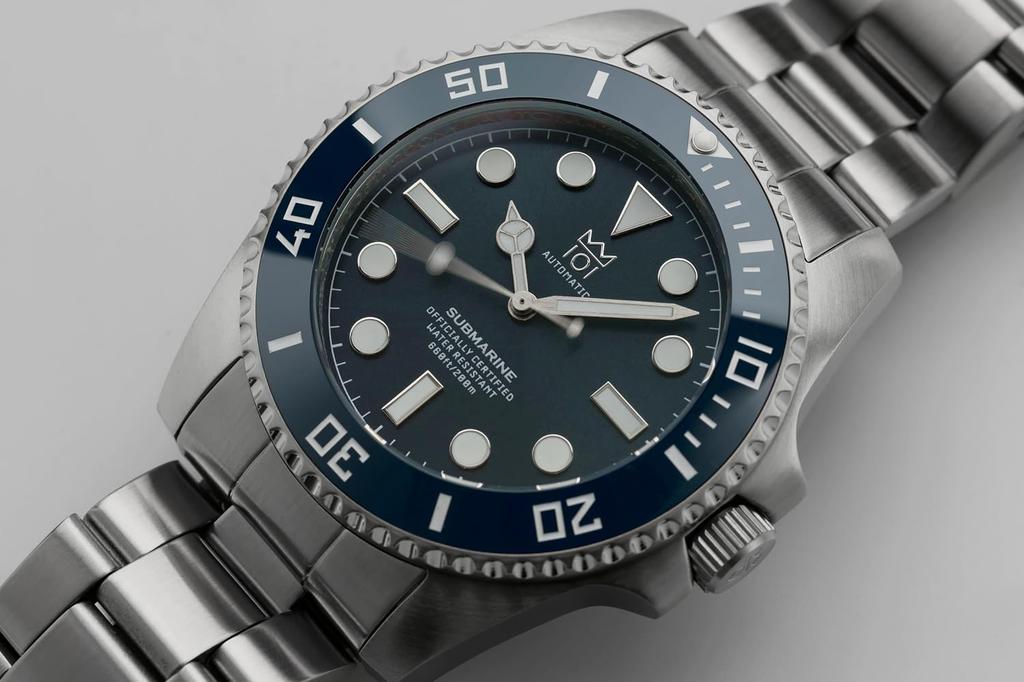 НОВАЯ модель Hyakuichi Ceramic Bezel Watch Mechanical Automatic Hand Factory Automatic 200m Waterproof Reverse Rotation Prevention Crown Watch Deep