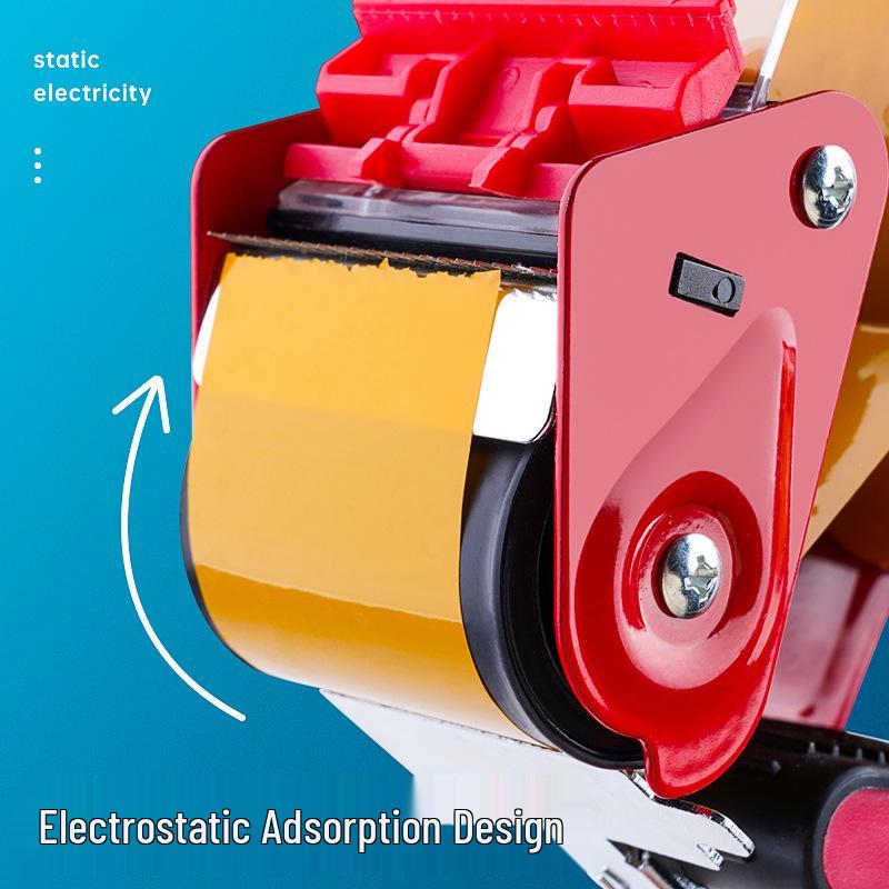 3" Metal Handheld Tape Dispenser & Cutter for Box Sealing