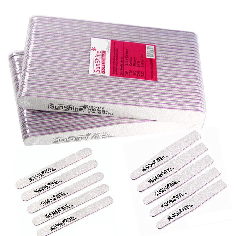 Nail Art Double-Sided 120/180 Grit Polishing & Shaping File