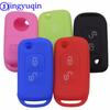 Jingyuqin Silicone Key Fob Case Cover For Mercedes Benz E113 A C E S W168 W202 W203 Two 2 Buttons Flip Folding Car Accessories