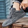 Весенне-осенняя новая мужская обувь повседневная спортивная обувь кожаная сетка заклинание дышащая износостойкая удобная и долговечная