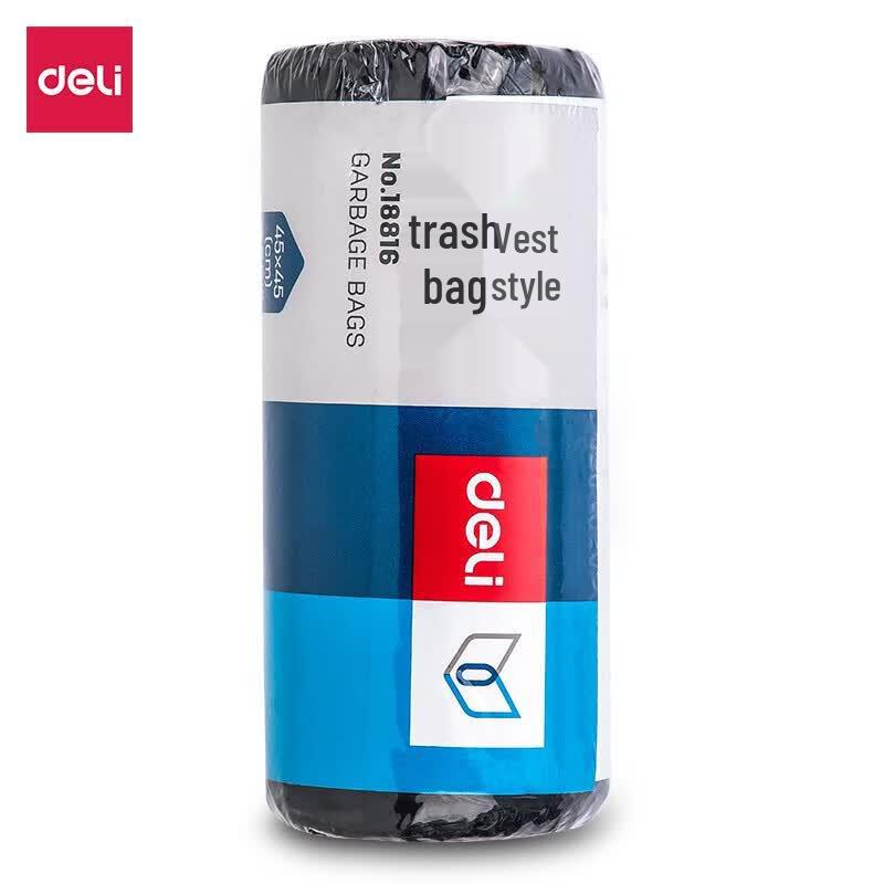 Deli LQ503 Vest-Style Garbage Bags