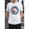 Plus Size - Men's T-Shirt S-5XL Featuring A Bold Eagle Graphic Print With 'A.I. Said Not Today' Text - A Casual Short-Sleeve Crew-Neck Top With A