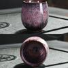 Handcraft Kung Fu Tea Cup Chinese Style Kiln Change Ceramic Mug Breakfast Milk Coffee Cup Drinkware Kitchen Business Supplies