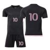 Детская футбольная форма #10 Футбольный комплект Черный