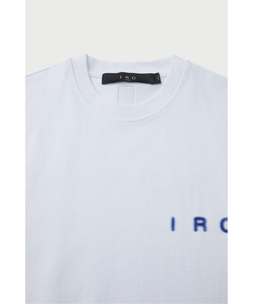 IRO Blur Fade Logo Short Sleeve T-Shirt Iqtam26703Whx